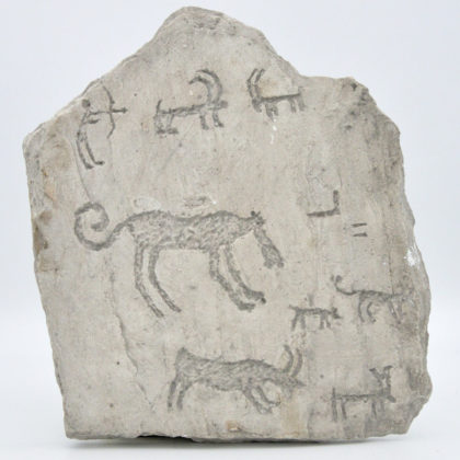 AReA-Vienna | Petroglyph hunting scene Jagdszene